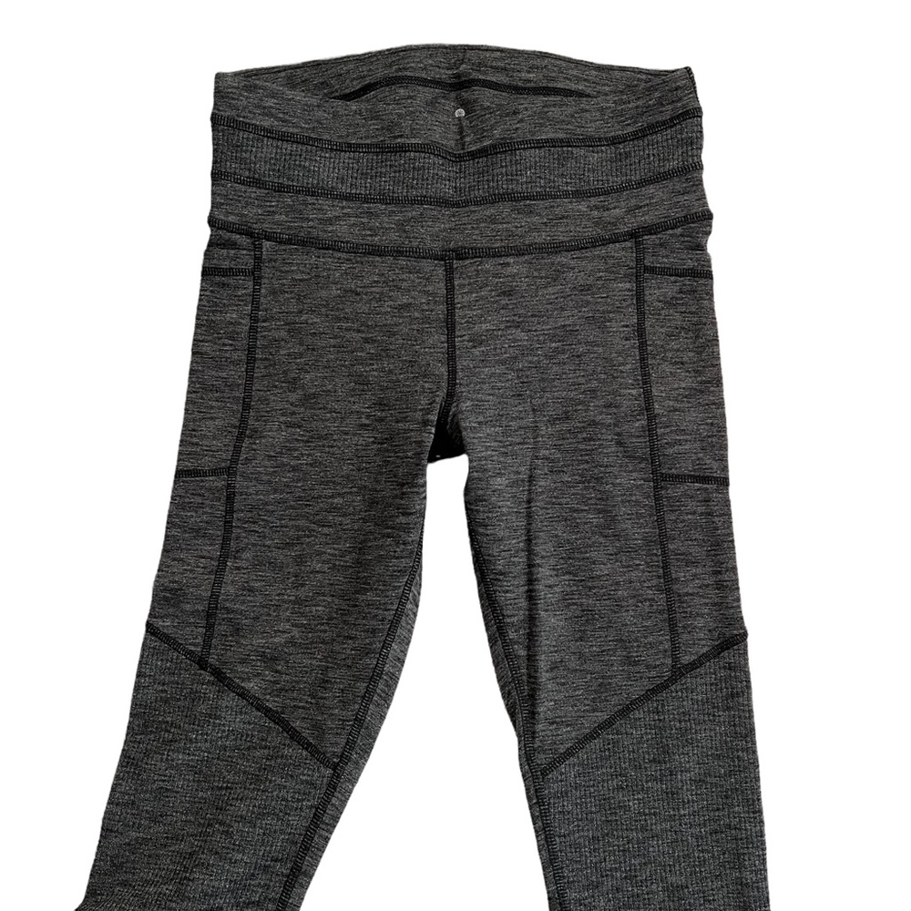 Athleta Excursion Tight Dark Gray Heather Small - image 3